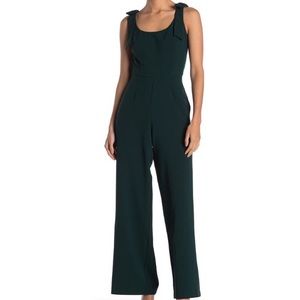 Julia Jorden Sleeveless Jumpsuit Hunter Green